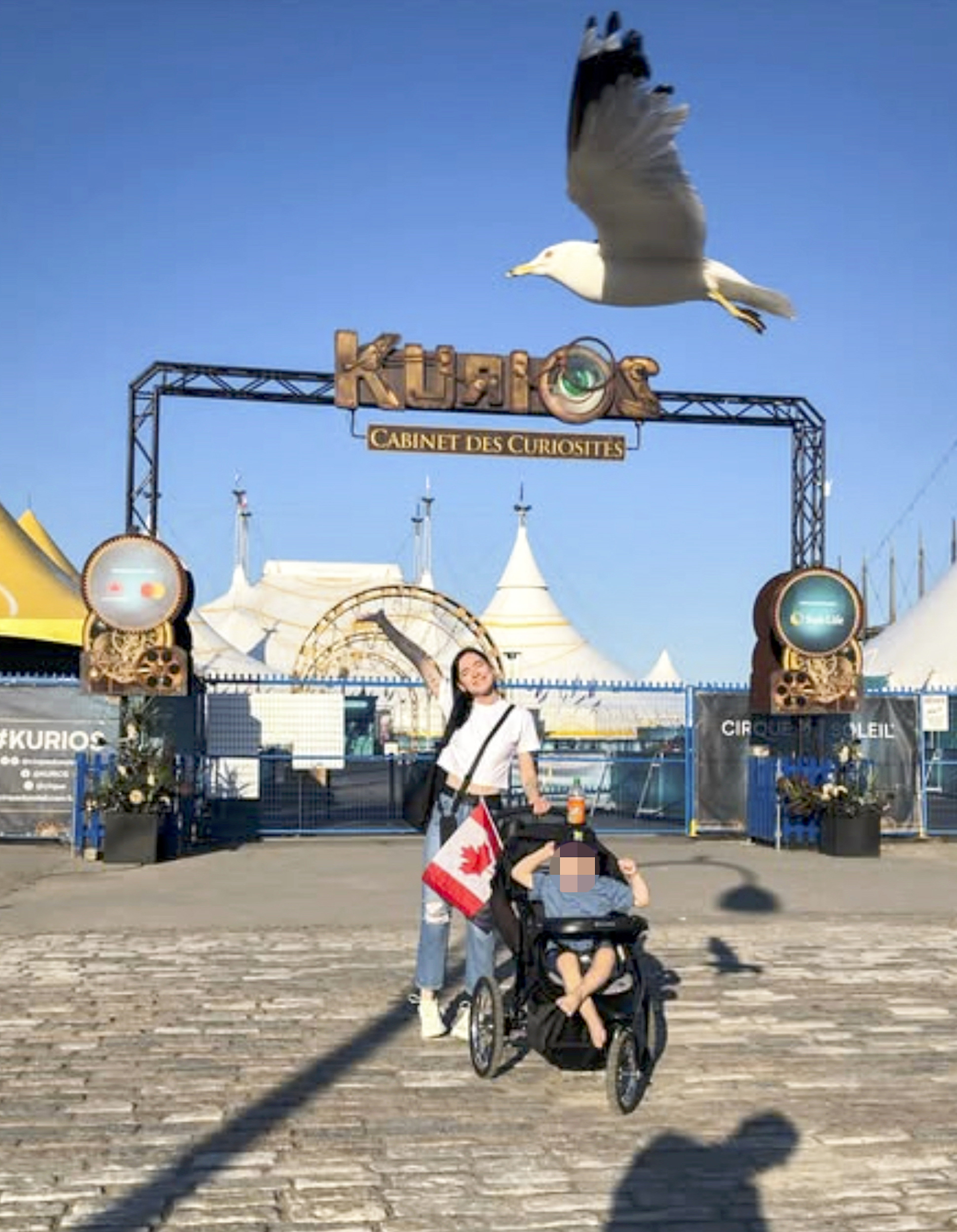 Death Yulia Yagroniuk, Ukrainian refugee The family liked to take advantage of the emblematic places of Montreal. mortal fall project: 31 -year